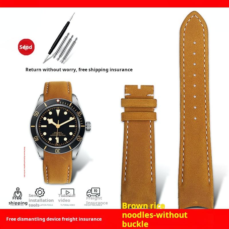 20mm 22mm Bracelet For Tudor Biwan Timing Gold Steel M79363 M79360 Curved End cowhide Watch Strap men Black Brown blue watchband 22 -18mm width
20mm 22mm Bracelet For Tudor Biwan Timing Gold Steel M79363 M79360 Curved End cowhide Watch Strap men Black Brown blue watchband 22 -18mm width