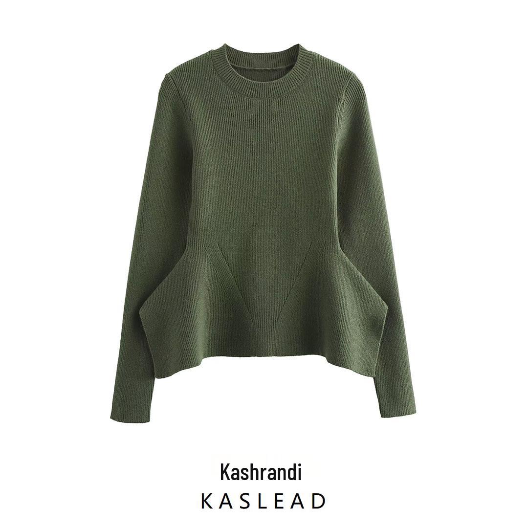 2024 Autumn Women s European & American Style Knitted Top with Fashionable Short Skirt Hem Small зелёный
2024 Autumn Women s European & American Style Knitted Top with Fashionable Short Skirt Hem Small зелёный