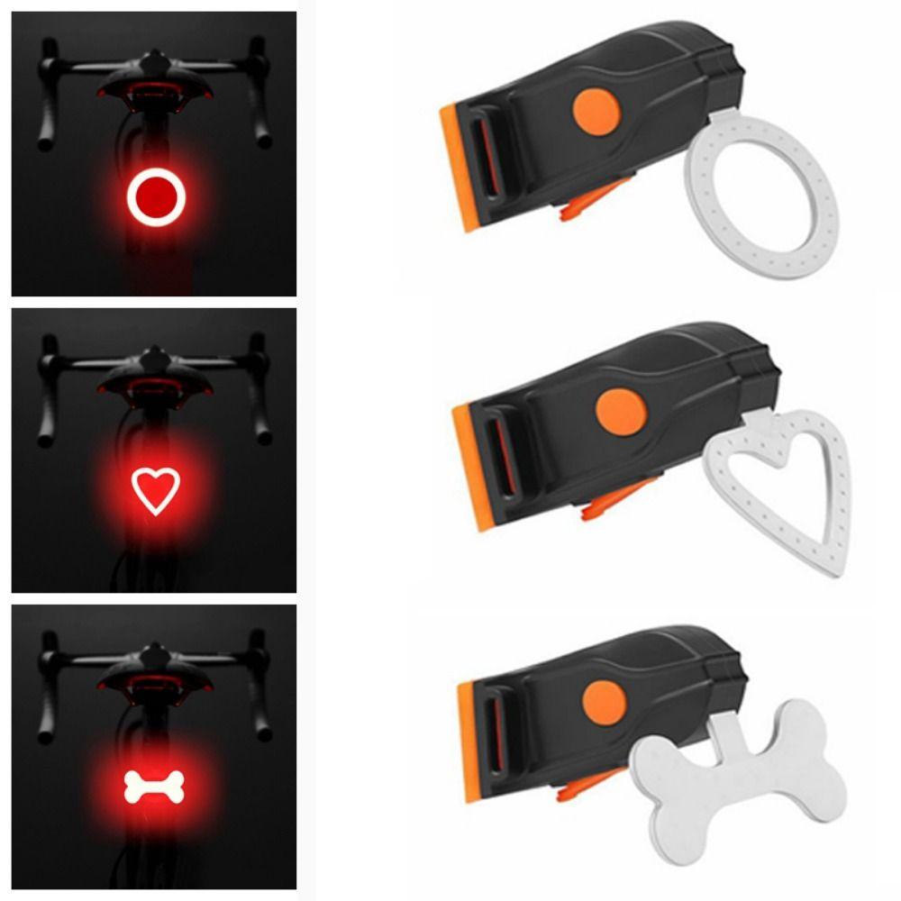 USB Rechargeable Bicycle Tail Light Lightweight Bike Night Warning Lamp Bicycle Rear Light Outdoor Heart Shape
USB Rechargeable Bicycle Tail Light Lightweight Bike Night Warning Lamp Bicycle Rear Light Outdoor Heart Shape