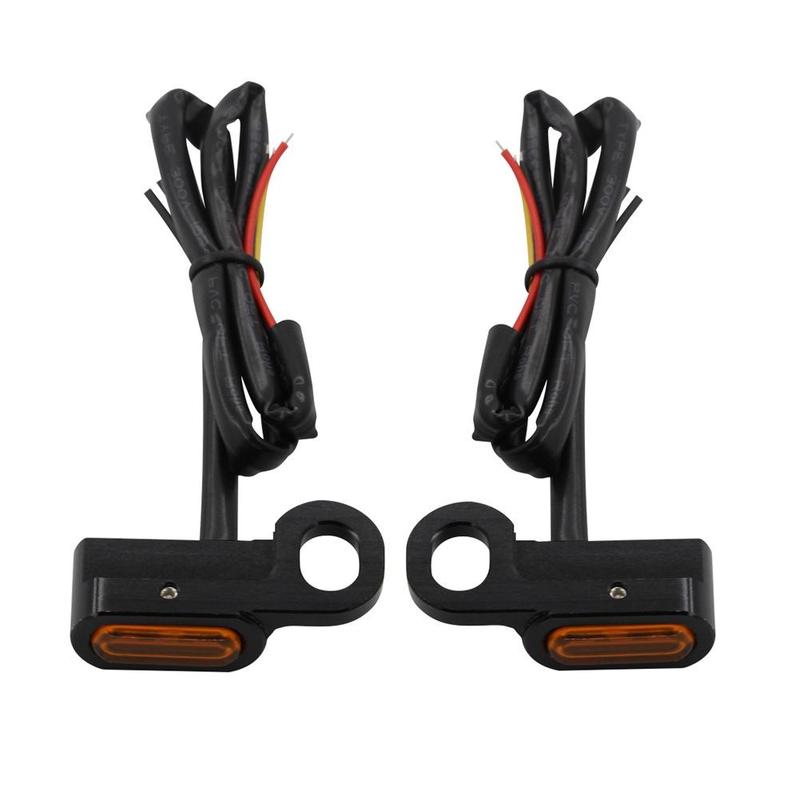 2pcs Black Housing Amber Lens Motorcycle Amber LED Front Rear Mini Turn Signal Blinker Light Indicator Lamp
2pcs Black Housing Amber Lens Motorcycle Amber LED Front Rear Mini Turn Signal Blinker Light Indicator Lamp