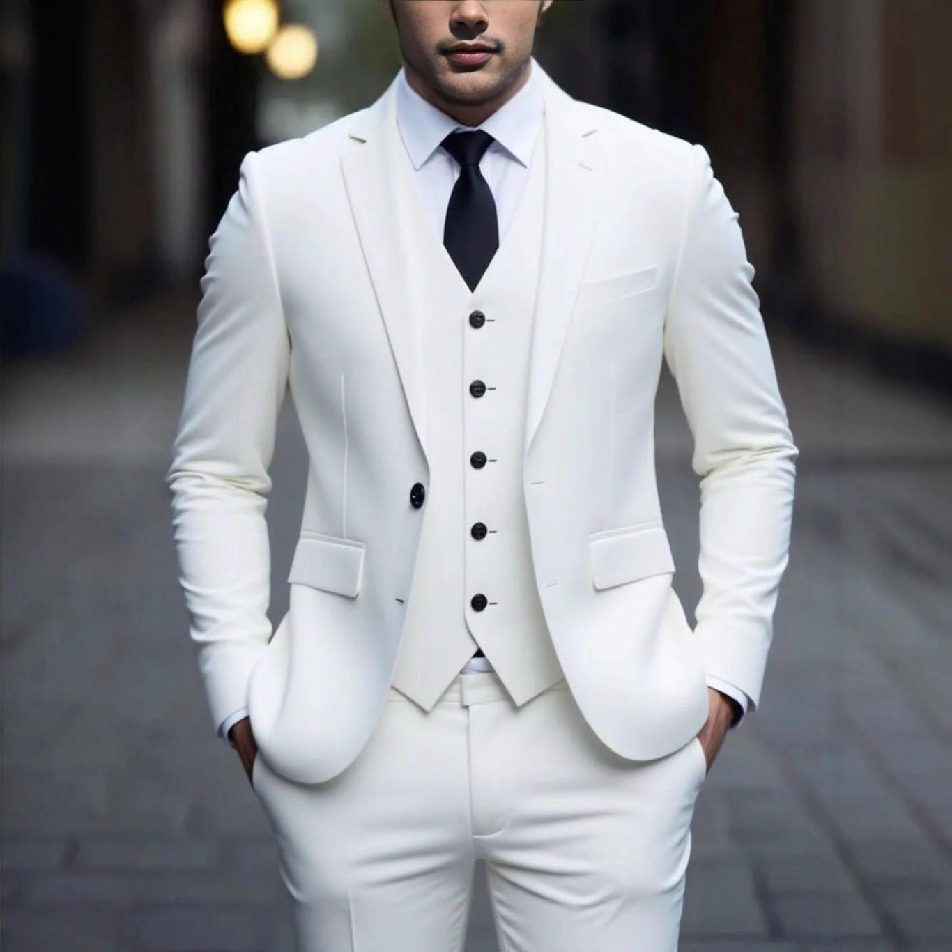 New Formal Light Purple Men Suit Anti-Wrinkle, No-Iron, Anti-Stick Wedding Party Prom Business Tuxedos Three-Piece 2XL білий
New Formal Light Purple Men Suit Anti-Wrinkle, No-Iron, Anti-Stick Wedding Party Prom Business Tuxedos Three-Piece 2XL білий