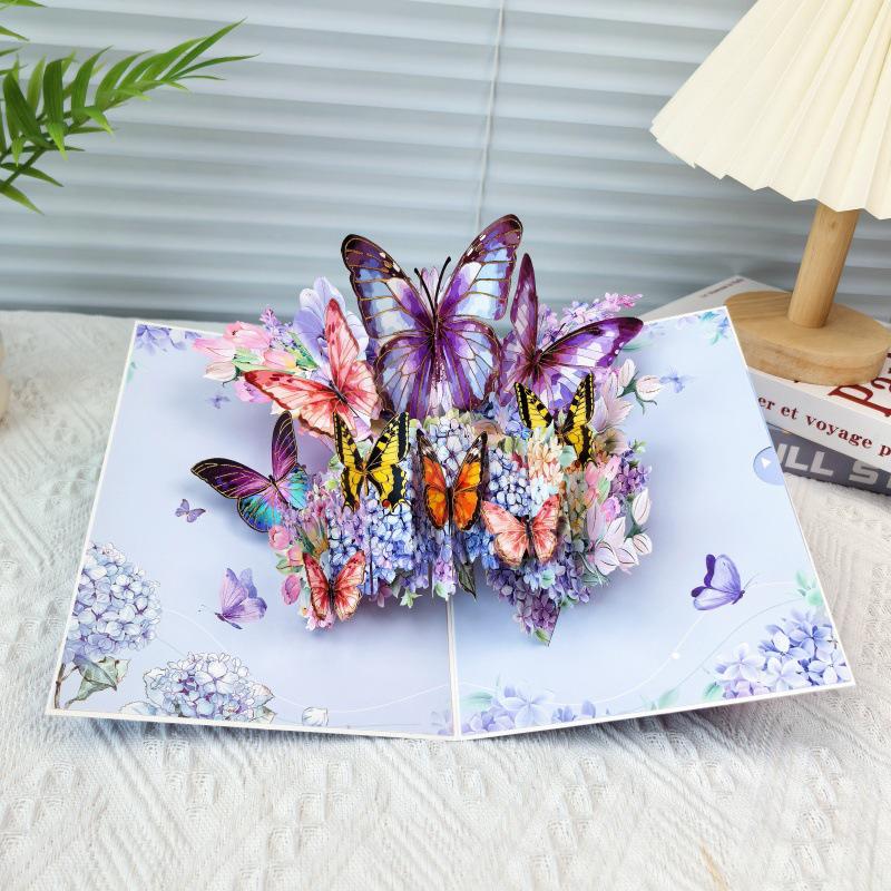 Teacher s Day 3D Butterfly Greeting Card with Paper Carving and Creative Message
Teacher s Day 3D Butterfly Greeting Card with Paper Carving and Creative Message