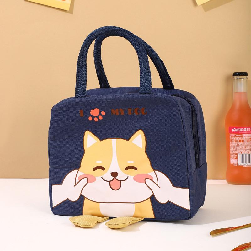 Стильный узор Мультяшная сумка для ланча большой вместимости Водонепроницаемая и с термоизоляцией синий
Стильный узор Мультяшная сумка для ланча большой вместимости Водонепроницаемая и с термоизоляцией синий