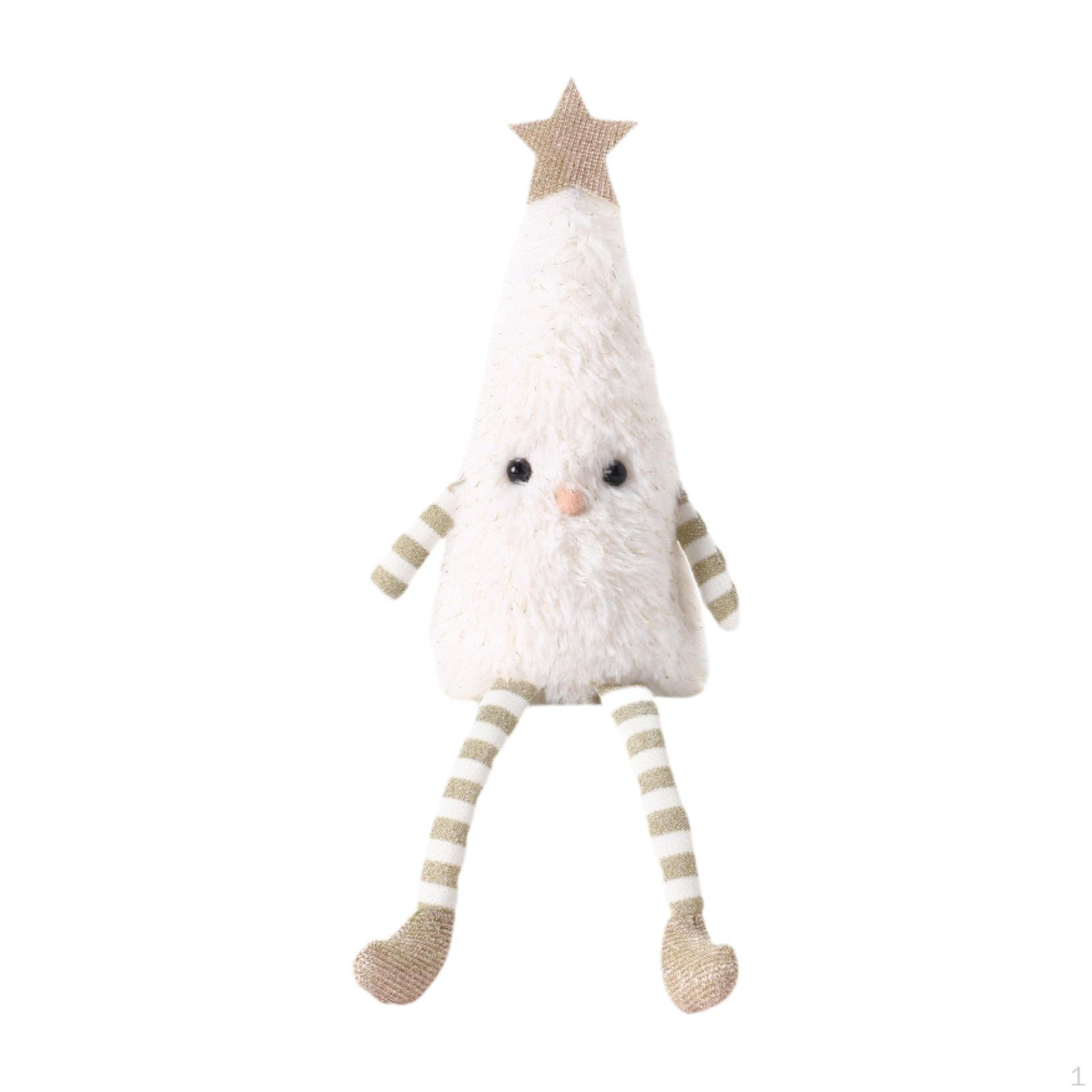 Plush Christmas Tree Doll Decoration Creative Ornament Cute Gift for Bedroom білий
Plush Christmas Tree Doll Decoration Creative Ornament Cute Gift for Bedroom білий