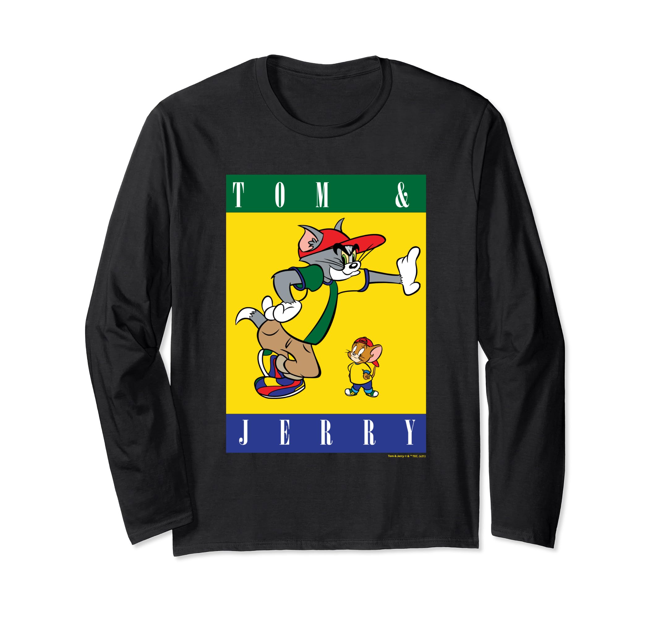 Tom and Jerry long-sleeved T-shirt with hat
Tom and Jerry long-sleeved T-shirt with hat