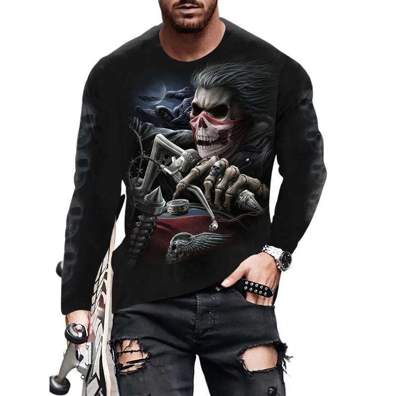 Винтажная толстовка с графикой черепа для мужчин, 3D-принт, ретро-узор, пуловер с длинным рукавом, свободный крой, круглый вырез, удобная одежда для мужчин 3XL
Винтажная толстовка с графикой черепа для мужчин, 3D-принт, ретро-узор, пуловер с длинным рукавом, свободный крой, круглый вырез, удобная одежда для мужчин 3XL