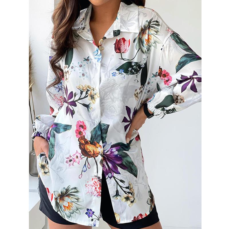 Women s Long Sleeve Lapel Mid-length Printed Shirt Clothes Sale XXXL білий
Women s Long Sleeve Lapel Mid-length Printed Shirt Clothes Sale XXXL білий