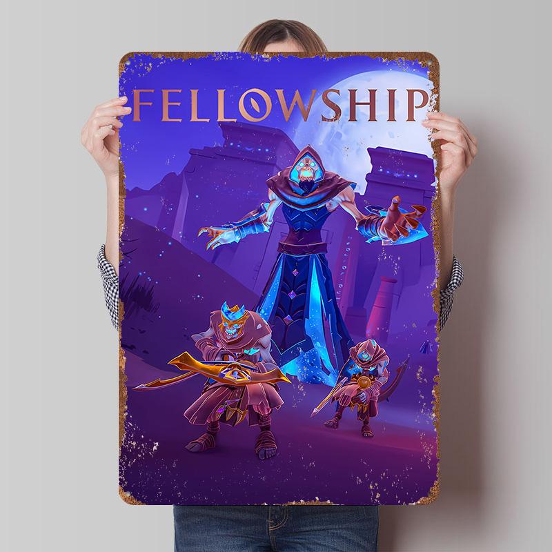 Fellowship Game Art Printed Poster Customized Wall Art Retro Vintage Metal Tin Signs for Garage Decoration Room Man Cave Decor 7.9x11.8In(20x30cm)
Fellowship Game Art Printed Poster Customized Wall Art Retro Vintage Metal Tin Signs for Garage Decoration Room Man Cave Decor 7.9x11.8In(20x30cm)