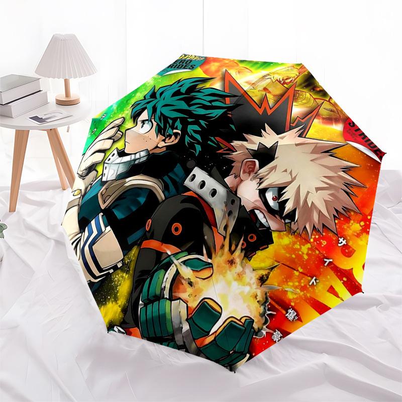 1pc My Hero Academia Hero Strides Automatic Folding Umbrella Portable 3-Fold Design, 8-Bone Iron Frame Outdoor Umbrella, Perfect Gift for Fans, Travel
1pc My Hero Academia Hero Strides Automatic Folding Umbrella Portable 3-Fold Design, 8-Bone Iron Frame Outdoor Umbrella, Perfect Gift for Fans, Travel