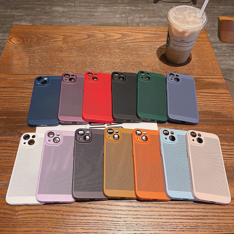 Applicable To Apple 14promax Phone Case Mesh Heat Dissipation Holes, IPhone 13/12 Full Package 11 Anti-drop Xr iPhone 14 Pro max 6.7 inch
Applicable To Apple 14promax Phone Case Mesh Heat Dissipation Holes, IPhone 13/12 Full Package 11 Anti-drop Xr iPhone 14 Pro max 6.7 inch