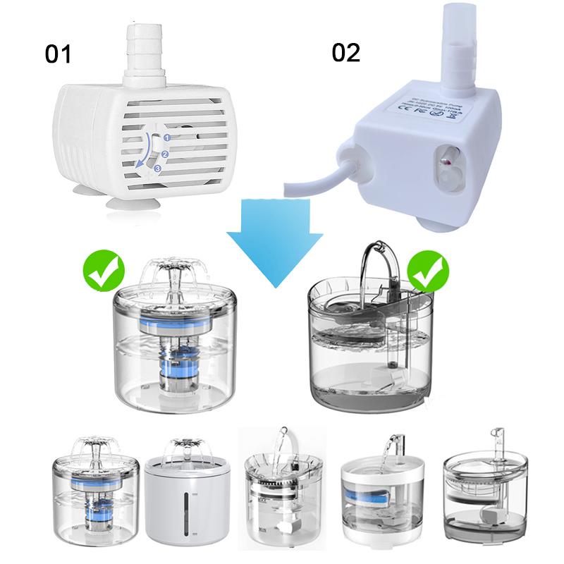 SMA-800 USB водяной насос для кошек Аксессуары для питьевого фонтанчика для домашних животных Малошумный бесщеточный двигатель Погружной насос постоянного тока 5 В / 1 А мини
SMA-800 USB водяной насос для кошек Аксессуары для питьевого фонтанчика для домашних животных Малошумный бесщеточный двигатель Погружной насос постоянного тока 5 В / 1 А мини