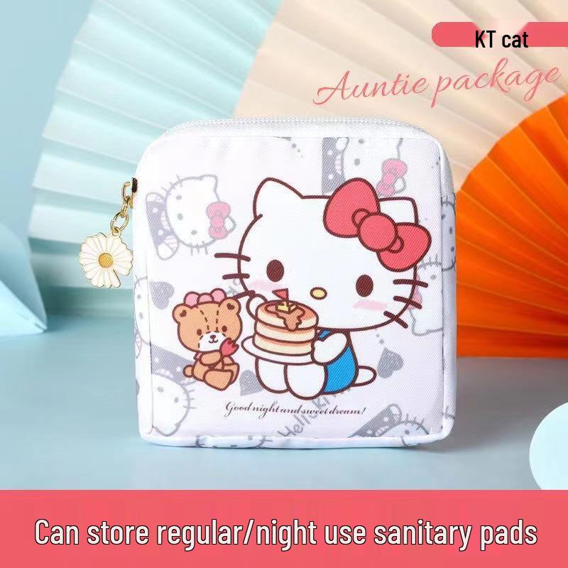 Мультяшная водонепроницаемая сумка для хранения менструальных прокладок и гигиенических салфеток - Портативная с отделениями для зарядного кабеля, монет, помады 12cm x 12cm x 2.5cm
Мультяшная водонепроницаемая сумка для хранения менструальных прокладок и гигиенических салфеток - Портативная с отделениями для зарядного кабеля, монет, помады 12cm x 12cm x 2.5cm