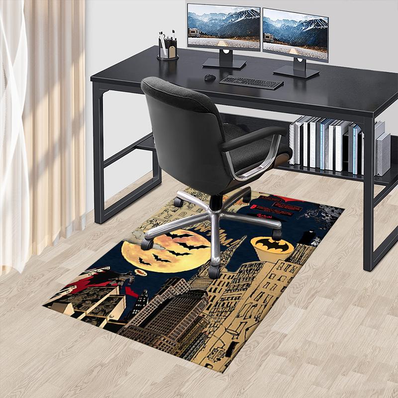 Batman,Gotham City Office Carpet Chair Mats, Home Decor Dormitory Floor Protector With Anti-Skid Backing, Large Area Coverage, Christmas Dec 60cm by 90cm
Batman,Gotham City Office Carpet Chair Mats, Home Decor Dormitory Floor Protector With Anti-Skid Backing, Large Area Coverage, Christmas Dec 60cm by 90cm