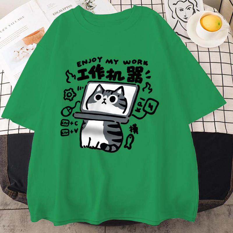 Забавная футболка с принтом кота в японском стиле для мужчин и женщин, дышащая одежда, летняя хлопковая футболка, хип-хоп, свободная, оверсайз 4XL
Забавная футболка с принтом кота в японском стиле для мужчин и женщин, дышащая одежда, летняя хлопковая футболка, хип-хоп, свободная, оверсайз 4XL