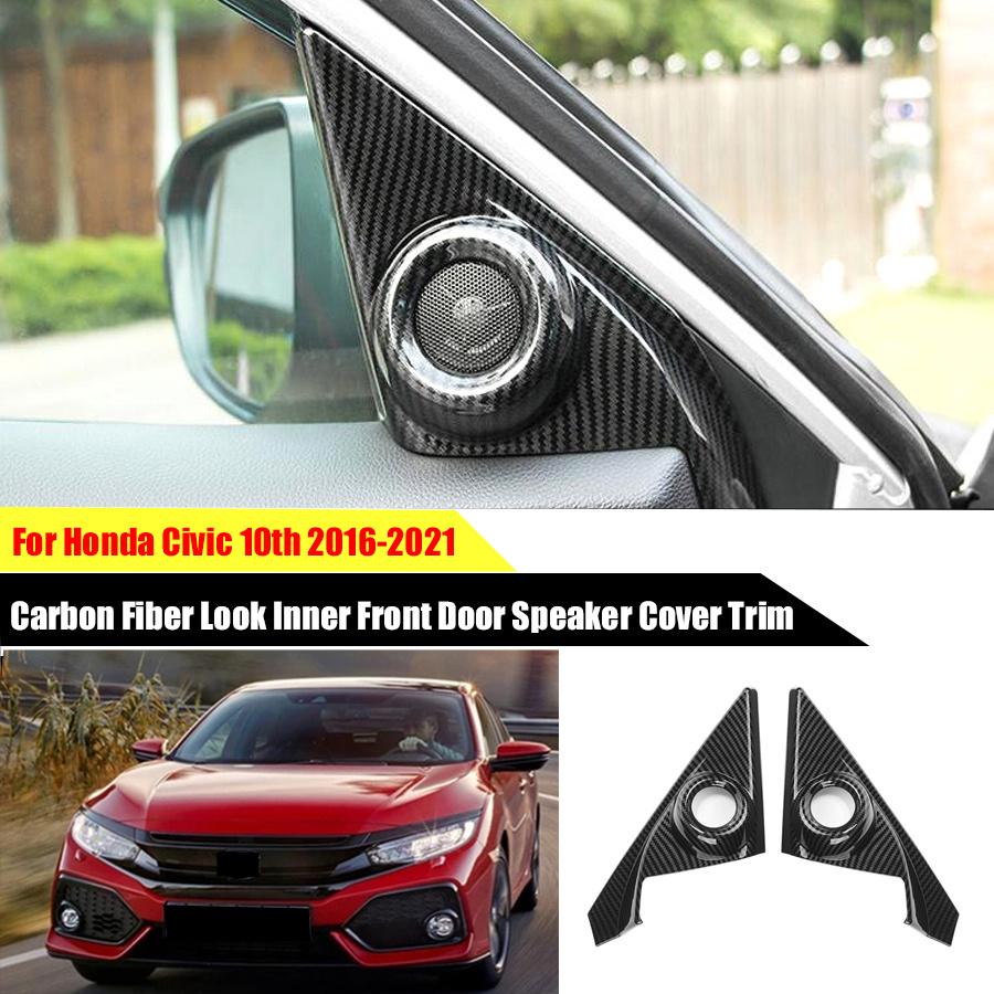 Накладка на внутреннюю переднюю дверную колонку под карбон для Honda Civic 10-го поколения 2016-2021
Накладка на внутреннюю переднюю дверную колонку под карбон для Honda Civic 10-го поколения 2016-2021