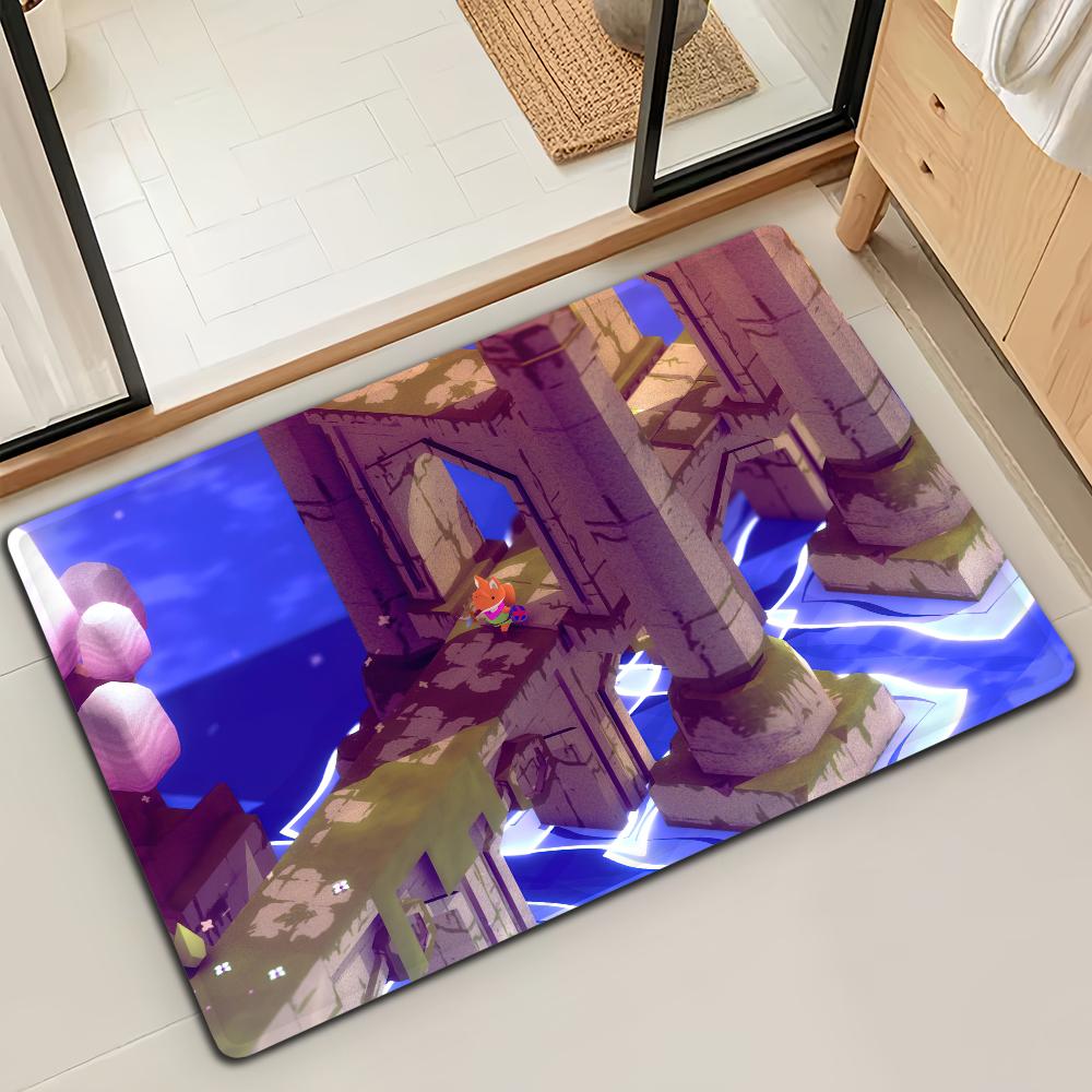 T-Tunic Cool Game Door Mat Bath Microfiber Decorative Versatile Flannel Floor Mat Quick Dry Absorbent Non-slip Sole 40cm x 60cm
T-Tunic Cool Game Door Mat Bath Microfiber Decorative Versatile Flannel Floor Mat Quick Dry Absorbent Non-slip Sole 40cm x 60cm