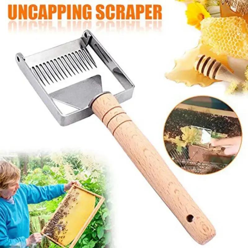 Balanced Open Cover Scraper Honeycomb Honey Scraper Tool Wooden Handle Beekeeping Tool Equipment
Balanced Open Cover Scraper Honeycomb Honey Scraper Tool Wooden Handle Beekeeping Tool Equipment