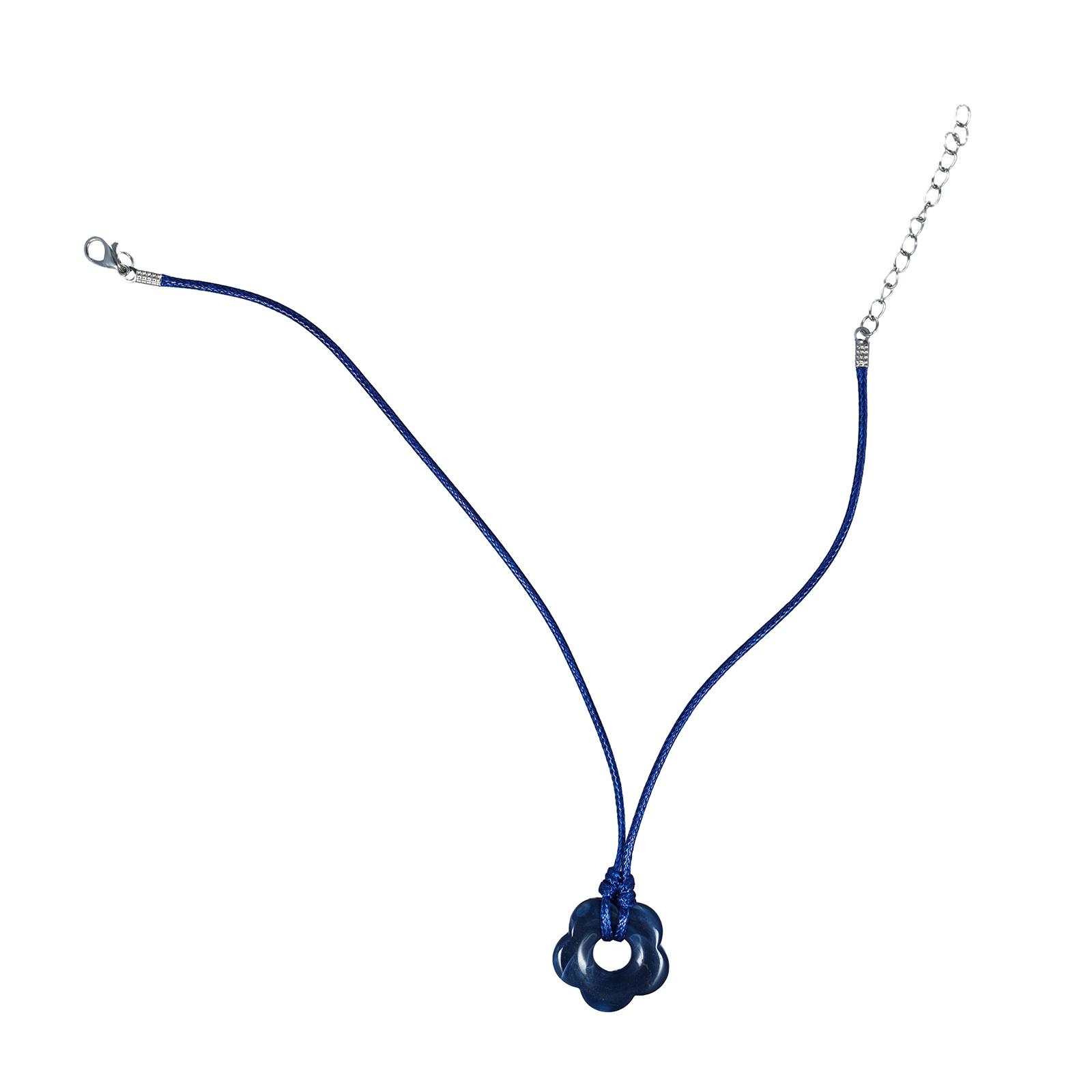 Hong Kong Style Retro Braided Wax Rope Hollow Big Flower Necklace Female Hip-hop Cold Wind Long Sweater Neck Chain синій
Hong Kong Style Retro Braided Wax Rope Hollow Big Flower Necklace Female Hip-hop Cold Wind Long Sweater Neck Chain синій