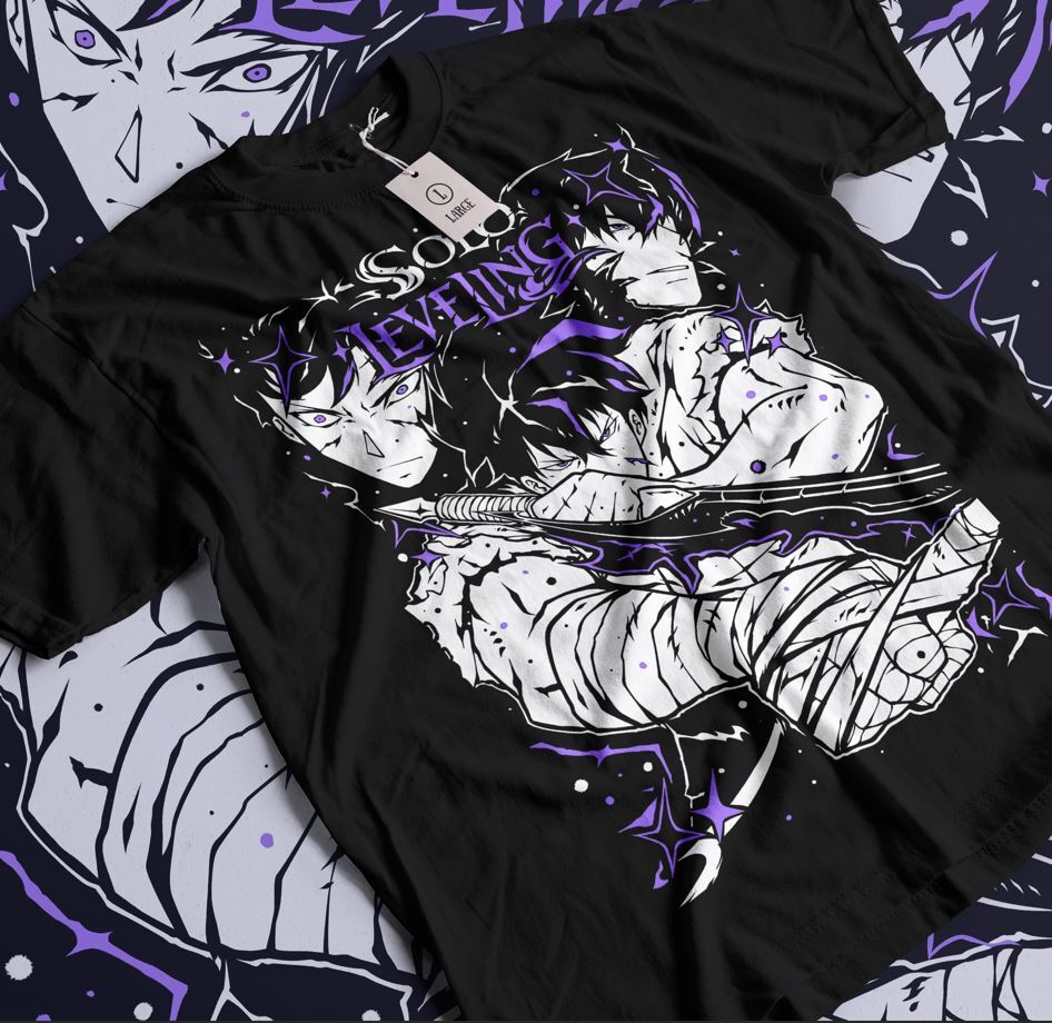 Solo Leveling T-Shirt Sung Jinwoo Liu Zhigang Anime Jonas Reiji shirt All Size Unisex T-Shirt XXXXL
Solo Leveling T-Shirt Sung Jinwoo Liu Zhigang Anime Jonas Reiji shirt All Size Unisex T-Shirt XXXXL