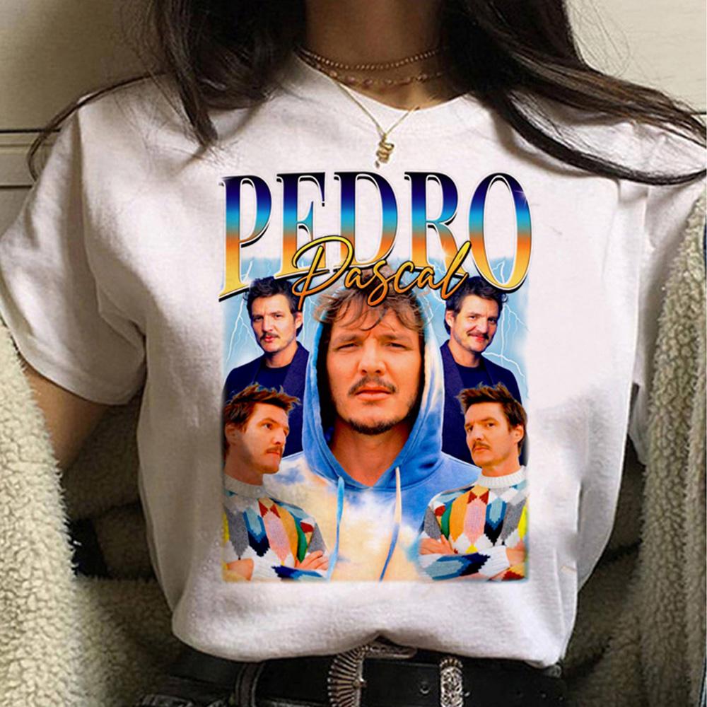 Anime Pedro Pascal Graphic Print T Shirt Fashion Streetwear Casual Crew Neck Short Sleeve Plus Size T Shirt Women 4XL
Anime Pedro Pascal Graphic Print T Shirt Fashion Streetwear Casual Crew Neck Short Sleeve Plus Size T Shirt Women 4XL