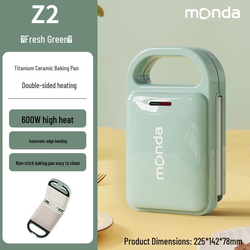 Monda Sandwich Maker: Light Meal & Breakfast Waffle Toaster
Monda Sandwich Maker: Light Meal & Breakfast Waffle Toaster