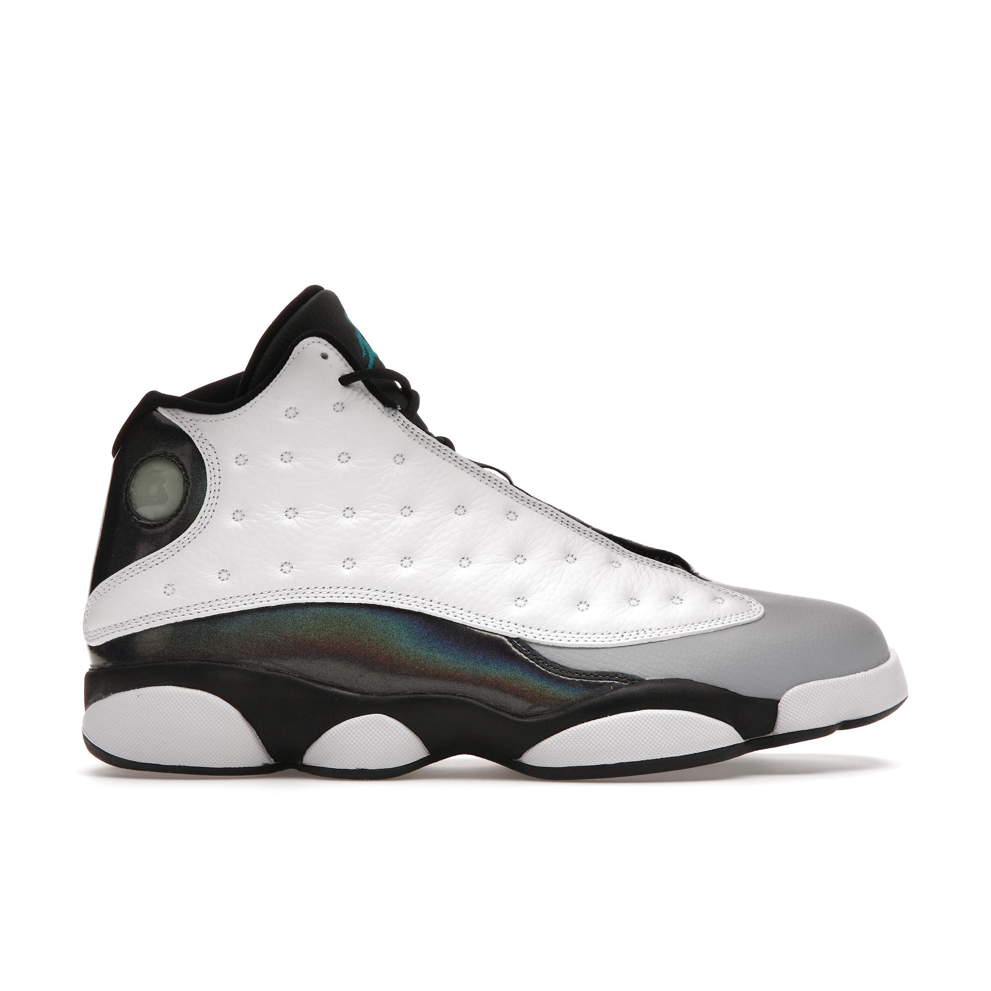 Мужские кроссовки Air Jordan 13 Retro Barons White Tropical-Teal Black 414571-115
Мужские кроссовки Air Jordan 13 Retro Barons White Tropical-Teal Black 414571-115