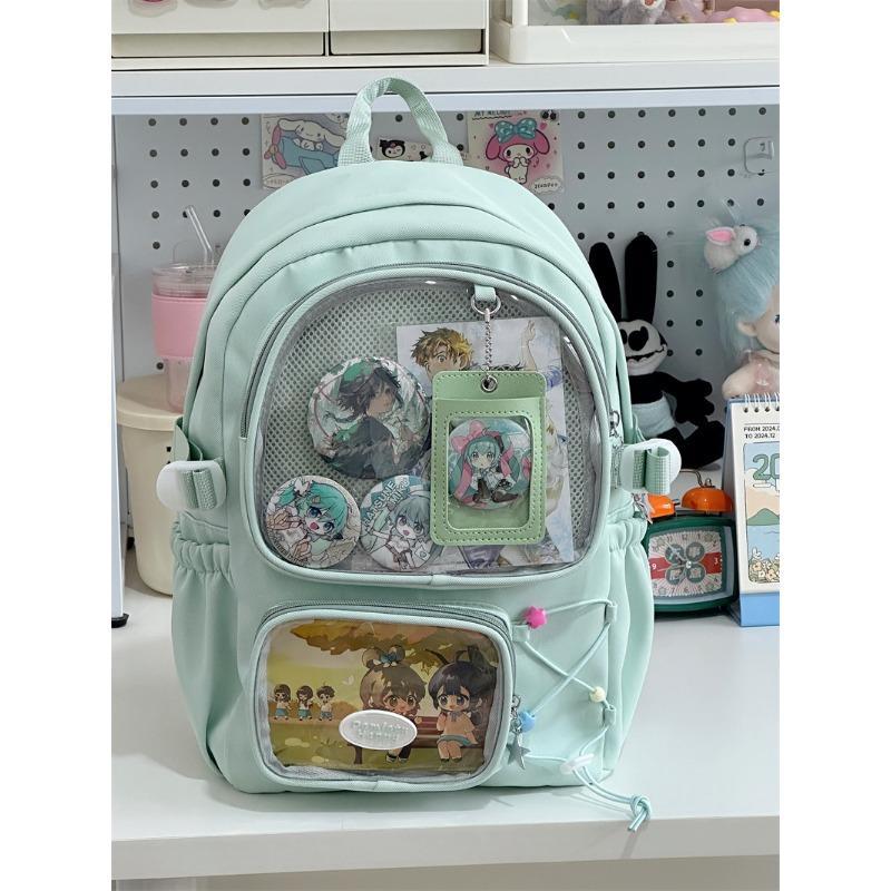 Korean version of versatile high-value junior high school backpack female ins wind large-capacity high school student schoolbag female backpack
Korean version of versatile high-value junior high school backpack female ins wind large-capacity high school student schoolbag female backpack