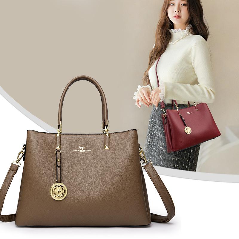 Simple Ladies Handbag Practical Single-shoulder Crossbody Bag жовтий/коричневий
Simple Ladies Handbag Practical Single-shoulder Crossbody Bag жовтий/коричневий