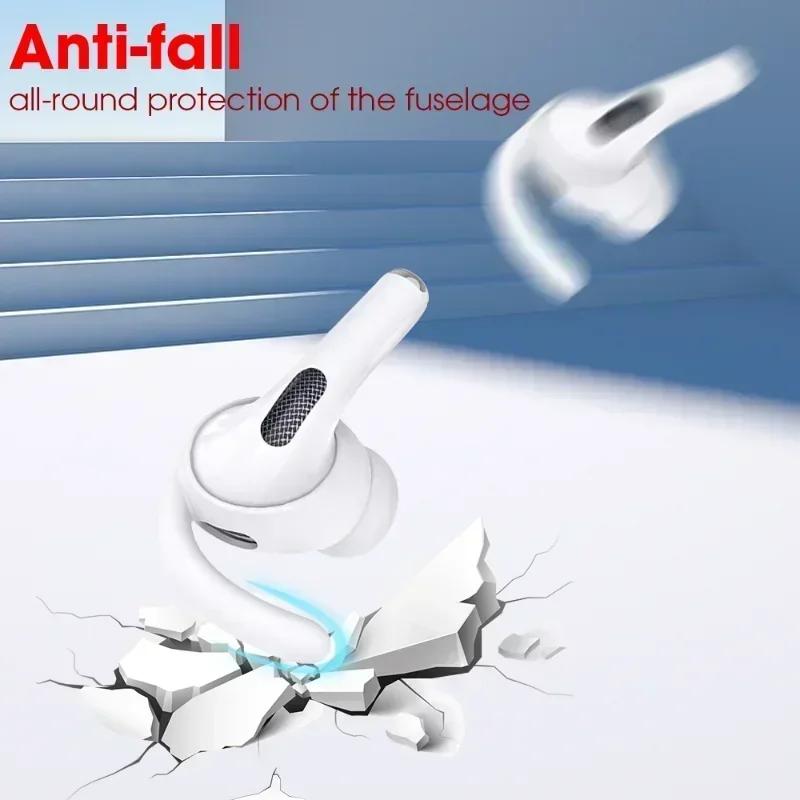 In-Ear Eartips Soft Silicone for Apple Airpods Pro Protective Earphone Case Cover Earpads with Anti-slip Earhook for AirPods Pro 1 Pair білий
In-Ear Eartips Soft Silicone for Apple Airpods Pro Protective Earphone Case Cover Earpads with Anti-slip Earhook for AirPods Pro 1 Pair білий