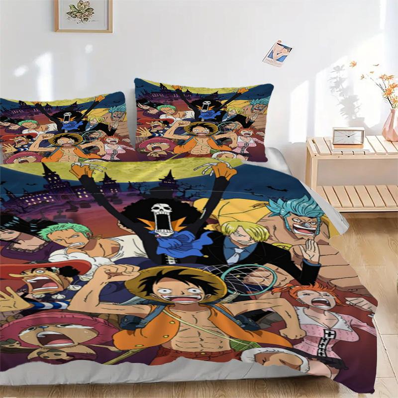 One Piece Halloween Poster Bedding Set Comforter Cover Gift for Bedroom,Includes 1 Cover and 2 Pillowcases, No InsertB322 135x200cm
One Piece Halloween Poster Bedding Set Comforter Cover Gift for Bedroom,Includes 1 Cover and 2 Pillowcases, No InsertB322 135x200cm