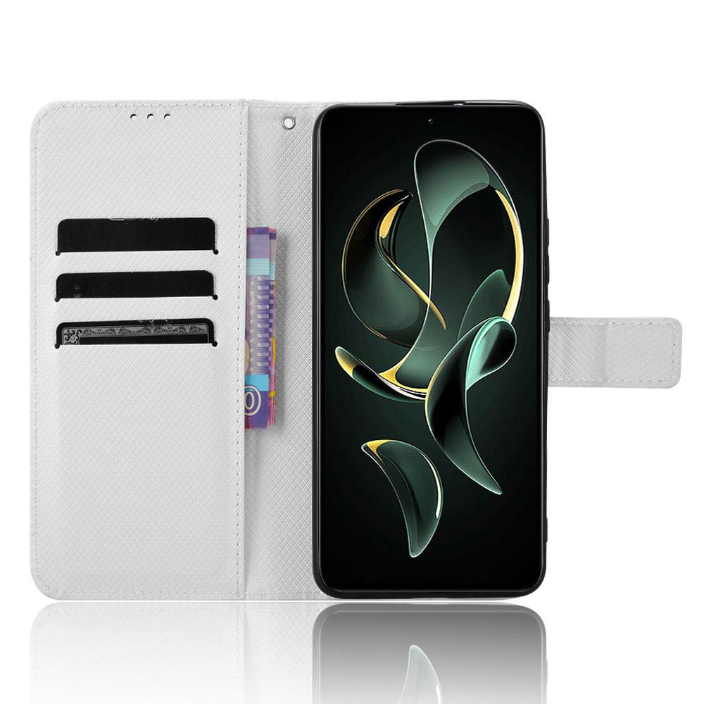 Protective Cover for Xiaomi 13T/13T Pro/Redmi K60 Ultra,Diamond Texture Stand Wallet PU Leather Phone Case White
Protective Cover for Xiaomi 13T/13T Pro/Redmi K60 Ultra,Diamond Texture Stand Wallet PU Leather Phone Case White