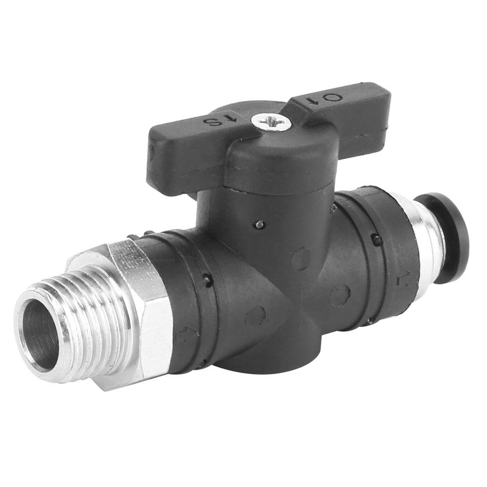 6mm Tube OD BSPP Male Thread Pneumatic Hand Valve Quick Connector with Manual SwitchBC602
6mm Tube OD BSPP Male Thread Pneumatic Hand Valve Quick Connector with Manual SwitchBC602