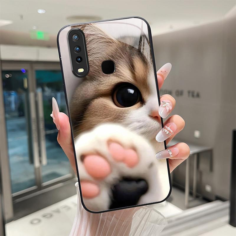 Beautiful Flower Cute Cats Case For Vivo Y11 2019 1906 Y12 Y17 Y15 Y19 Tempered Glass Phone Case Protective Cover Hard Shell Vivo Y11 2019 (1906)
Beautiful Flower Cute Cats Case For Vivo Y11 2019 1906 Y12 Y17 Y15 Y19 Tempered Glass Phone Case Protective Cover Hard Shell Vivo Y11 2019 (1906)