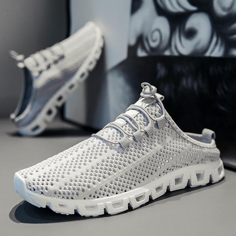 Half slippers 2025 summer new fashion trend one-pedal mesh casual shoes large mesh sports sandals slippers 39
Half slippers 2025 summer new fashion trend one-pedal mesh casual shoes large mesh sports sandals slippers 39