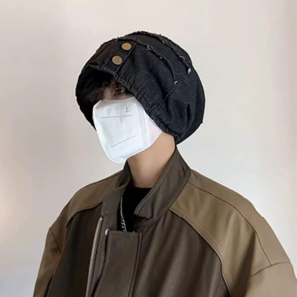 Vintage Washed Denim Beanie Korean Style Loose Beret Casual Distress Denim Pullover Cap Unisex синій
Vintage Washed Denim Beanie Korean Style Loose Beret Casual Distress Denim Pullover Cap Unisex синій