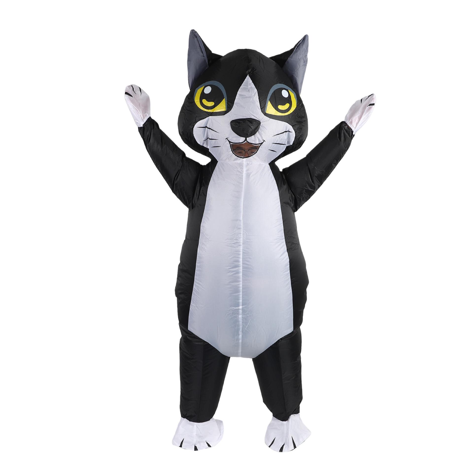 Animal Role-Playing Cartoon Inflatable Costumes for Creative Stage Performances One Size чёрный
Animal Role-Playing Cartoon Inflatable Costumes for Creative Stage Performances One Size чёрный