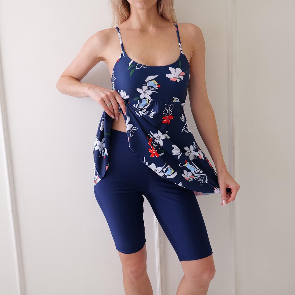 2024 Women s European & American Tankini: Printed Skirted, Slimming, Conservative Boyleg Swimwear Extra Large темно-синий
2024 Women s European & American Tankini: Printed Skirted, Slimming, Conservative Boyleg Swimwear Extra Large темно-синий
