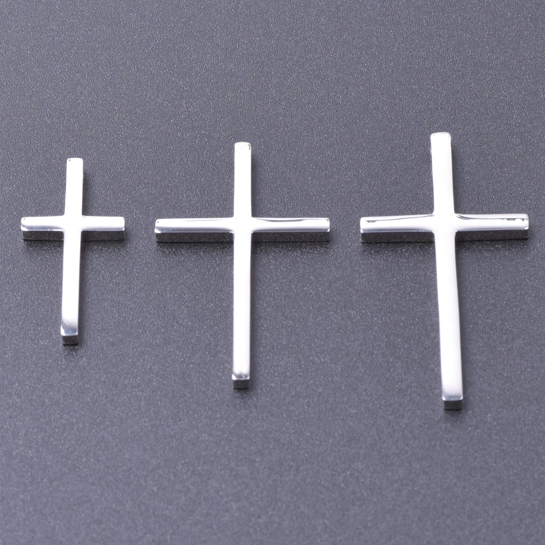 3pcs Cross Pendant Stainless Steel Charms For Jewelry Making Necklace Anklets Handmade Glossy Crosses Accessories Earrings Charm
3pcs Cross Pendant Stainless Steel Charms For Jewelry Making Necklace Anklets Handmade Glossy Crosses Accessories Earrings Charm