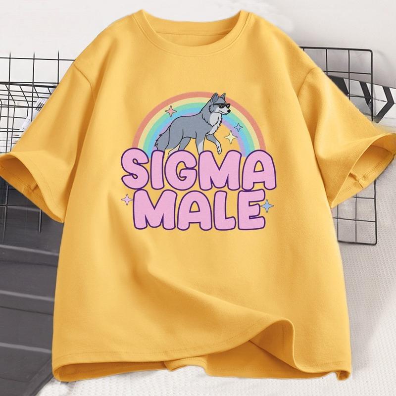 Sigma Male Lone Wolf T Shirt Funny Weird Rainbow Wolf Graphic Tee Unisex Women Casual Trendy Loose Tshirt Women Clothing Tops 4XL
Sigma Male Lone Wolf T Shirt Funny Weird Rainbow Wolf Graphic Tee Unisex Women Casual Trendy Loose Tshirt Women Clothing Tops 4XL