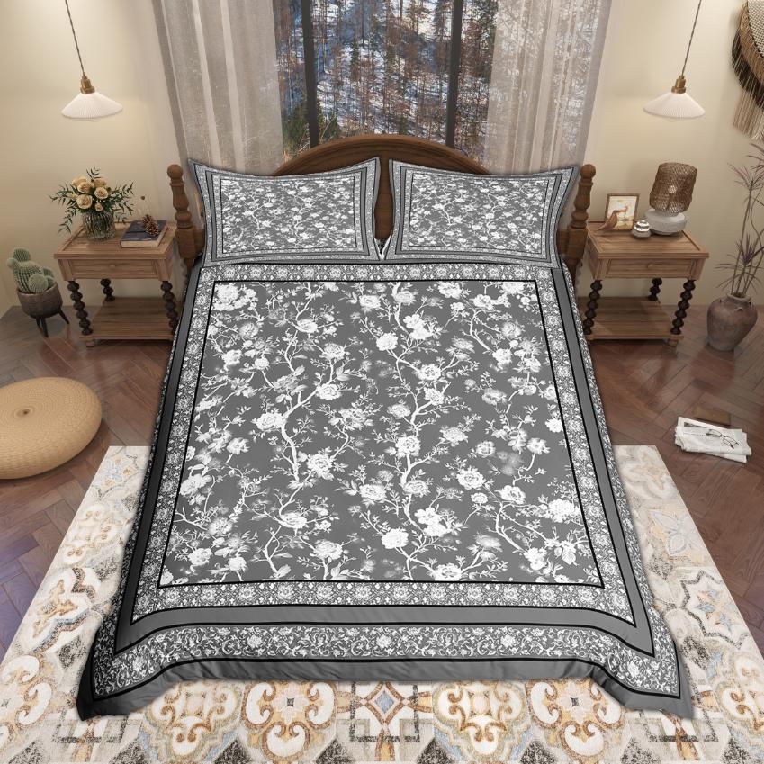 Homewish Vintage Blossoms Duvet Cover Set for Girls Women 2pcs/3pcs, Bohemian Floral Bedding, Tropical Flower Bed Set DE XS 100x135cm 2pcs&set
Homewish Vintage Blossoms Duvet Cover Set for Girls Women 2pcs/3pcs, Bohemian Floral Bedding, Tropical Flower Bed Set DE XS 100x135cm 2pcs&set