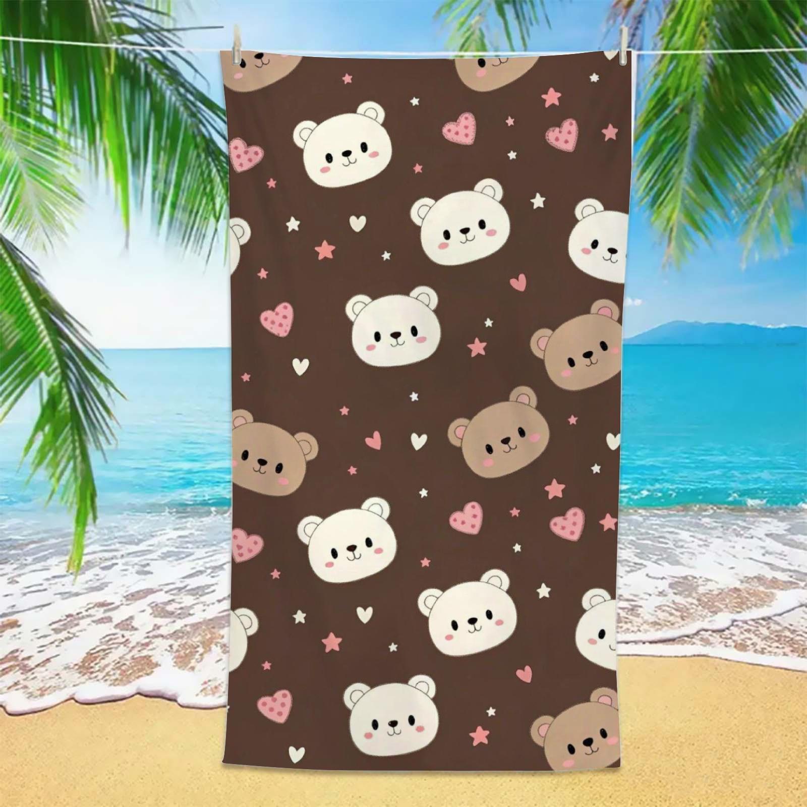 1PC Cute Beach Towel 3D Printed Microfiber Soft Water Absorbing Breathable Bath Towels Gift For Kids Cartoon Beach Towels W30*H60(CM)
1PC Cute Beach Towel 3D Printed Microfiber Soft Water Absorbing Breathable Bath Towels Gift For Kids Cartoon Beach Towels W30*H60(CM)