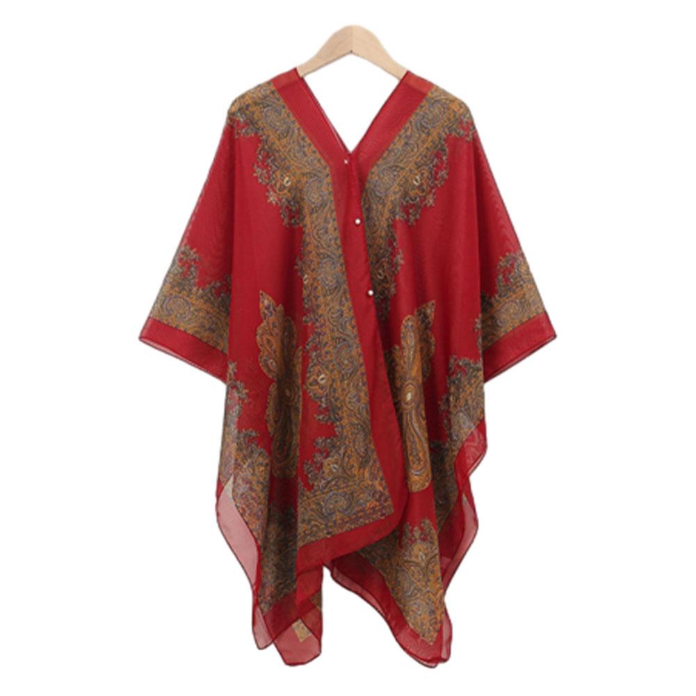 Роскошная шаль с принтом. Подходит для защиты от солнца. Универсальна.
Роскошная шаль с принтом. Подходит для защиты от солнца. Универсальна.