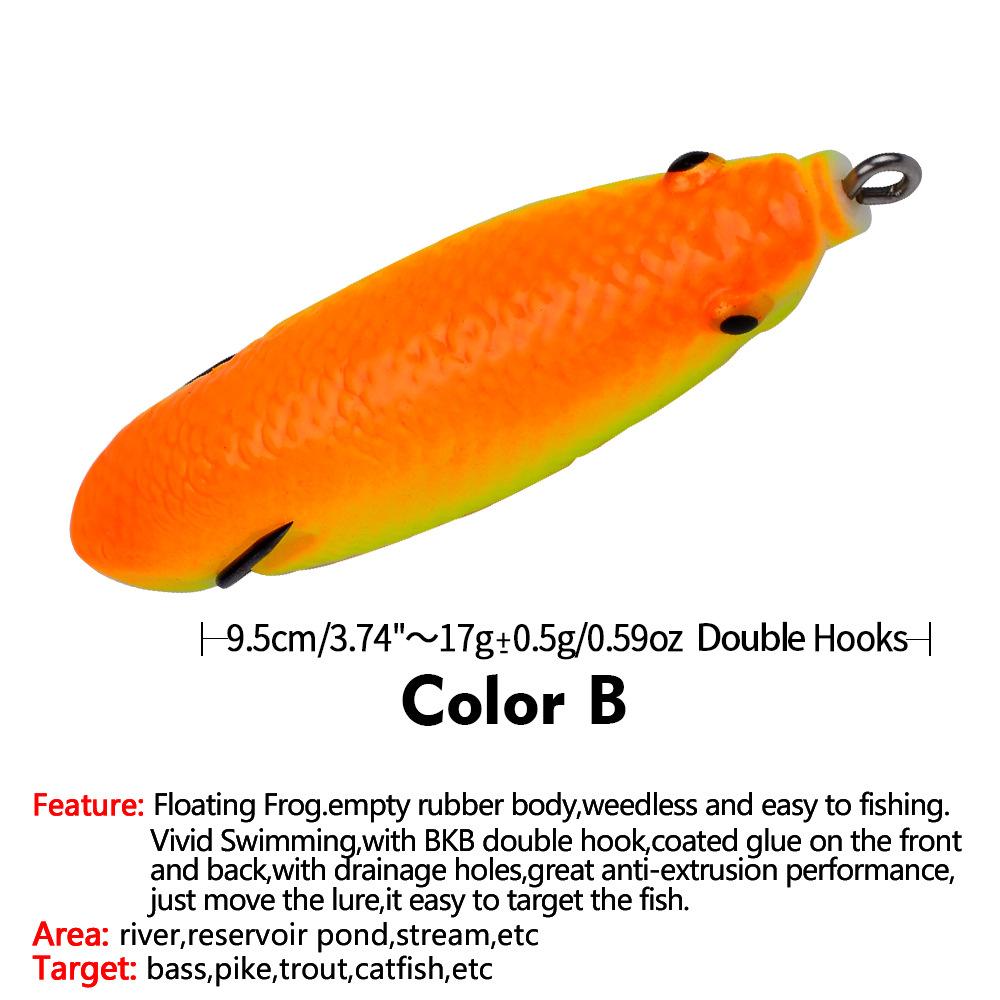 Приманка, искусственная приманка, имитация мягкой приманки Luya, может быть модифицирована в громовую лягушку, черную рыбу, 9,5 см, 17 г, плавающая на большом расстоянии водная приманка-куколка лягушки-цикады 17g/9.5cm
Приманка, искусственная приманка, имитация мягкой приманки Luya, может быть модифицирована в громовую лягушку, черную рыбу, 9,5 см, 17 г, плавающая на большом расстоянии водная приманка-куколка лягушки-цикады 17g/9.5cm