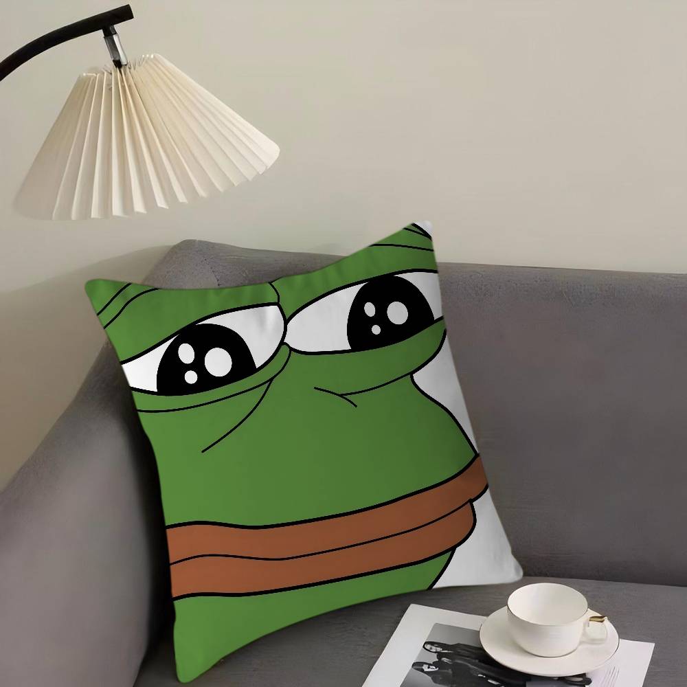 P-Пепе Лягушка Смешная Мультяшная Подушка Подарки Мебель для Дома и Офиса Спальня Диван Автомобиль Наволочка 45x45см 16x16Inch
P-Пепе Лягушка Смешная Мультяшная Подушка Подарки Мебель для Дома и Офиса Спальня Диван Автомобиль Наволочка 45x45см 16x16Inch