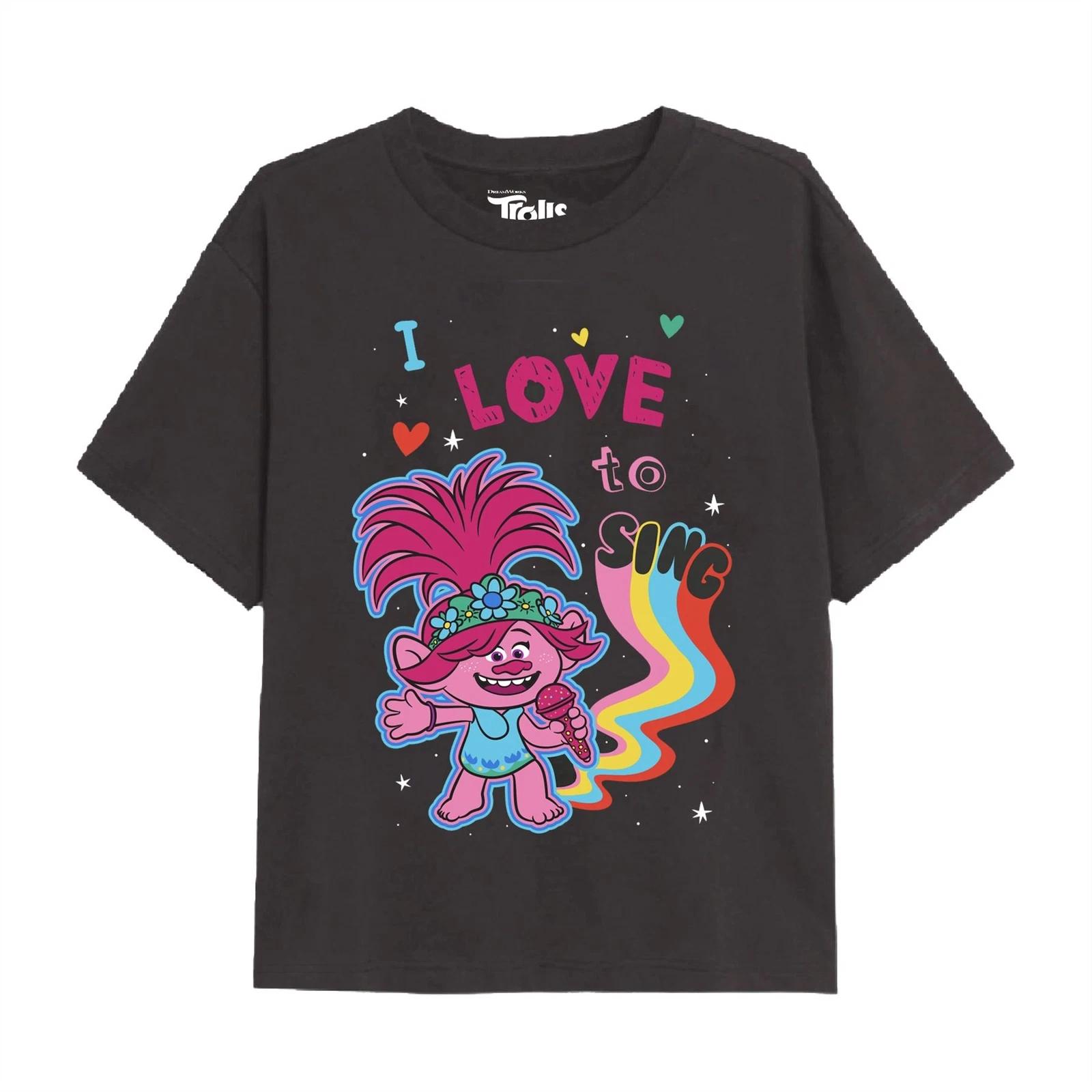 Trolls Girls T-Shirt I Love To Sing Top Tee 3-10 Years Official M
Trolls Girls T-Shirt I Love To Sing Top Tee 3-10 Years Official M