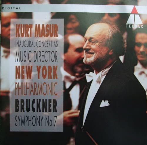 CD BRUCKNER, MASUR; NYP - Symphony 7 9031732432 Teldec Classics 1991 Europe Classical Used
CD BRUCKNER, MASUR; NYP - Symphony 7 9031732432 Teldec Classics 1991 Europe Classical Used