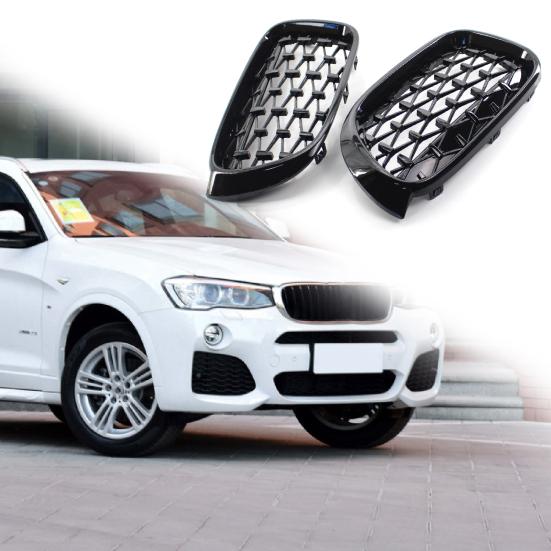 2Pcs Kidney Grill Center Heat-resistant Black Gloss Wear-resistant Front Grille Modification 51117338572 51137367421 51137367422
2Pcs Kidney Grill Center Heat-resistant Black Gloss Wear-resistant Front Grille Modification 51117338572 51137367421 51137367422