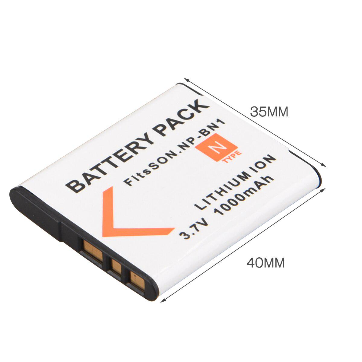 Аккумулятор для цифровой камеры 1000 мАч для Sony NP-BN1 TX9 WX100 TX5 WX5C W620 W630 W670 TX100 NP-BN1
Аккумулятор для цифровой камеры 1000 мАч для Sony NP-BN1 TX9 WX100 TX5 WX5C W620 W630 W670 TX100 NP-BN1