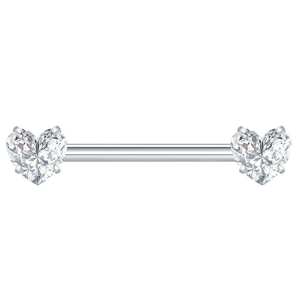 1/5PCS Titanium 14G Nipple Piercing Jewelry Crystal CZ Nipple Rings For Women Girls Heart Zircon Nipple Barbells Mamilo Piercing 14G 1.6x14x5mm
1/5PCS Titanium 14G Nipple Piercing Jewelry Crystal CZ Nipple Rings For Women Girls Heart Zircon Nipple Barbells Mamilo Piercing 14G 1.6x14x5mm