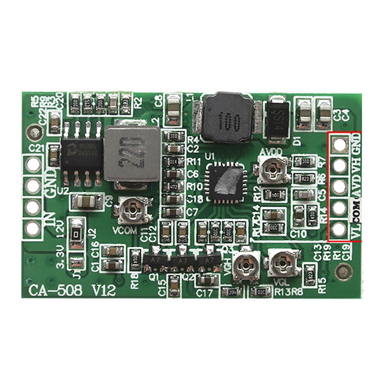 CA-408/CA-508 LCD Screen TCON Board Boost Converter Module Adjustable Voltage 4-Channel for Electronics DIY Repair 508
CA-408/CA-508 LCD Screen TCON Board Boost Converter Module Adjustable Voltage 4-Channel for Electronics DIY Repair 508